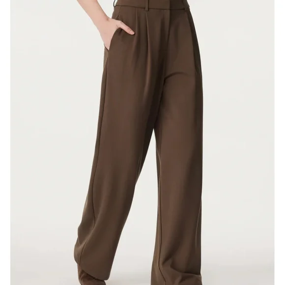 OGL Brown Wide-Leg Pants & Jumpsuits Collection - Picture 2 of 4